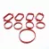 4PCS Swirl Flapp Bungs Set with 8 Gaskets for BMW M47 E46 320D 330D 525D