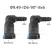 High Quality 9.49mm Id6 180 Degree Sae 3/8 Fuel Pipe Joint Plastic Fittings Fuel Line Quick Connector With O For Car 2pcs A Lot