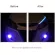 Drl Led Daytime Running Lights Dynamic Turn Signal Yellow Guide Strip For Headlight Assembly 2x Ultrafine Car Accessories
