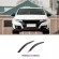 Dry Carbon Fiber Dry Frp Headlight Eyebrows For Honda For Civic Pure Carbon Eyelid Sticker Decoration Trim