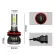 2xled H11 Car LED Headlight 360 Degree Lighting Headlamp conversion Kit Cob Bulb 90W 12000LM Car Accessories Sale