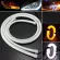 2PCS 85CM Flexible Car Soft Tube LED Strip Light Daytime Running Lamp