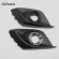Cafoucs For Mazda 3 Axela Front Bumper Lights Cover Fog Lamp Hood Bkd1-50-c11 Bkd1-50-c21