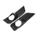 2pcs Black Car Front Leftright Fog Lights Grille For 2004 2005 2006 2007 2008 Ford Focus Car Accessories