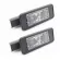2pcs Car Rear License Plate Frames For Peugeot 106 1007 207 307 308 3008 406 407 508 806 Citroen C2 C3 C4 C5 C6 Ds3