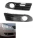 Fog Light Cover For Volkswagen Vw Polo 2005~2009 Car Fog Light Cover Vent Grille Trims Auto Front Bumper Lower Fog Lamp Cover