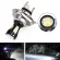 1pc Motorcycle Headlight H4 3030 Led 18smd 6500k Dc 9v-30v 18w Durable Replace