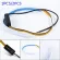 Blue Or Amber 2pcs Ultra Thin Car Led Headlight Daytime Running Light Eyebrow Strip Blue Amber