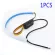 Blue Or Amber 2pcs Ultra Thin Car Led Headlight Daytime Running Light Eyebrow Strip Blue Amber