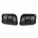 2pcs For Xc90 2003-2006 30698209 30698208 Headlight Washer Nozzle Cover Cap Left Right Black Car Styling C45