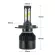225000lm Car Headlights High Low Beam Dc 9-32 Aluminum 9003 Replacement