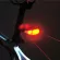 Laser lights, bicycle rear lights, LED rear lights, safety lights behind Bike Light Tail Bicycle Laser