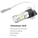 25w Fog Lights 4014 LED Lamp Replacement Accessories Car Auto 2PCS White