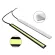 White Daytime Running Light Super Bright Ultra-slim Pc Explosion-proof