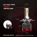 Auto Car Accessories 2pcs H4 Led Headlights Mini Auto Car Headlights Lamp Fog Lights High Low Beam 6000k 8000ml During Car Light