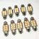 Bulb Car Lights Lamps Accessories Auto 12v 6500k 36mm White Replacement