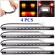 Strip LED Light Bar Motorcycle License Plate 4PCS Accessory Turn Signal