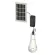 Indoor Waterproof LED Solar Remote Control Light Solar Bulb Lamp Panel Emergency Plastic Bulb Hook Tent Lantern Outdoor