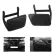 2pcs Exterior Headlight Washer Nozzle Cover Cap Car Auto Replacement Accessories For Bmw E60 E61 525i 528i