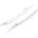 Top-front Headlight Eyelid Cover Trim For Rav4 Rav4 Xle Le Abs Chrome 2pcs/set