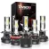 2 Pcs G2 Car Headlight Kit Led 6000k White 80w Dc 9v-32v H1 H7 Hb3 Hb4 H11 H8 H9 H4 9012 Led Bulb Light Car Fog Light
