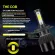 225000lm Car Headlights Lamp Bulbs Replacement High Low Beam Dc 9-32 1500w 6000k-6500k Durable Accessories Parts