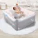Nai-B Baby Inflatable Versatile Bed ขนาดใหญ่ ที่นอนและคอกกั้นเด็กแบบเป่าลม พร้อมอุปกรณ์เติมลม พับเก็บง่าย น้ำหนักเบามาก