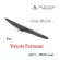 Kuapo backwater brushing blade for 2017 to 2020 Toyota Fortuner, 1 rear wiper blade. Toyota Fortuner