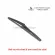 Kuapo backwater brushing blade for 2017 to 2020 Toyota Fortuner, 1 rear wiper blade. Toyota Fortuner