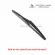 Kuapo backwater brushing blade for 2003 to 2008 toyota wish, 1 rear wiper blade, wiper blade on the back. Toyota wishes