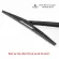 Kuapo back rainwater set for 2016 to 2020 Toyota Avanza Arms Wiper in the back + Wet wiper blade on the back Rainwater Set, Toyota Avanza