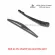 Kuapo back rainwater set for 2010 to 2019 Mitsubishi asx, arms, rainwater, back + wiper blade on the back. Rainwater Set Mitsubishi ASX