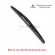 Kuapo backwater brushing blade for 2009 to 2019 Proton Exora, 1 rear wiper blade.