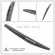 Kuapo backwater brushing blade for 2009 to 2019 Proton Exora, 1 rear wiper blade.