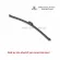 Kuapo rear brushing blade for 2016 to 2020 Ford Escape. 1 rear wiper blade.