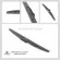 Kuapo backwater brushing blade for 2013 to 2016 Honda CR-V 1 rear wiper blade, Honda CRV