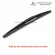 Kuapo backwater brushing blade for 2010 to 2015 Honda Freed, 1 rear wiper blade.