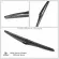 Kuapo's back rain blade for 2015 to 2019, 3 Mazda 3 -piece wiper blade.