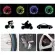 4 car lights, neon lights, air, rubber, valve valve, LED light, flashing, tire