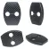 Car Door Lock Cover For Toyota Yaris Highlandder Prius Corolla Camry 2006 to 2011 Rav4 07 to 12 Reiz Vois 09 to 13 Greatwall M4