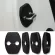 Car Door Lock Cover For Toyota Yaris Highlandder Prius Corolla Camry 2006 to 2011 Rav4 07 to 12 Reiz Vois 09 to 13 Greatwall M4