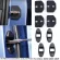 For Volvo XC60 Car Body Interior Plastic Anti Rust Water Proof Door Lock Key Buckle Cover Keys Accessory