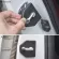 For Subaru Forester Outback Legacy Impreza Liberty XV Car Door Lock Protective Cover Sticker Reflective Carbon Fiber Car Styling