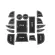 Auto Non-Slip Interior Cup Mat Door Gate Pad for Mazda CX-5 CX 5 2012-14PCS/Lot Car Accessories