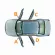 For ByD F3 F3R Car Door Handle Cable Wire