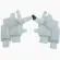 C23573350 C23572350 Rear  Front Left Right Door Door Power Lock Actuator For 2006-mazda 5