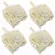 4pcs Power Door Lock Actuator Set For Honda S2000 Accord Civic Crv Odyssey 72155-s84-a01 72155s84a11 72115-s84-a01 72655-s84-a01
