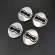 Car Door Lock Cover With Sticker For Mazda Cx-5 Cx7 Mazda 8 6 2 Mazda 32011-axela Atenza Mitsubishi Lancer Car Styling