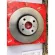 TRW TOYOTA YARIS NCP93 front brake disc 1.5 year 2006-2012 1 pair of de7393 diameter 275 mm