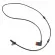 Rear L/R ABS WHEEL SPEED SENSOR Cable for Mercedes Benz W211 E300 E350 E500 C219 CLS50050 2115402417 2115403017 2115401917